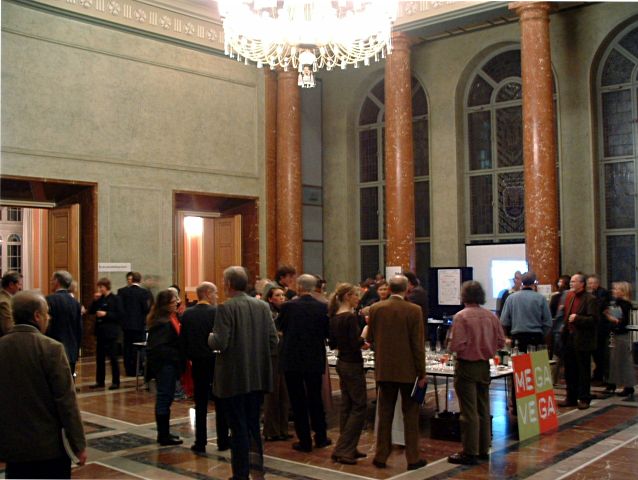 Empfang mit kaltem Buffet